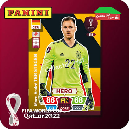 Panini Adrenalyn XL Qatar World Cup 2022 Trading Cards BASE SET #28-144