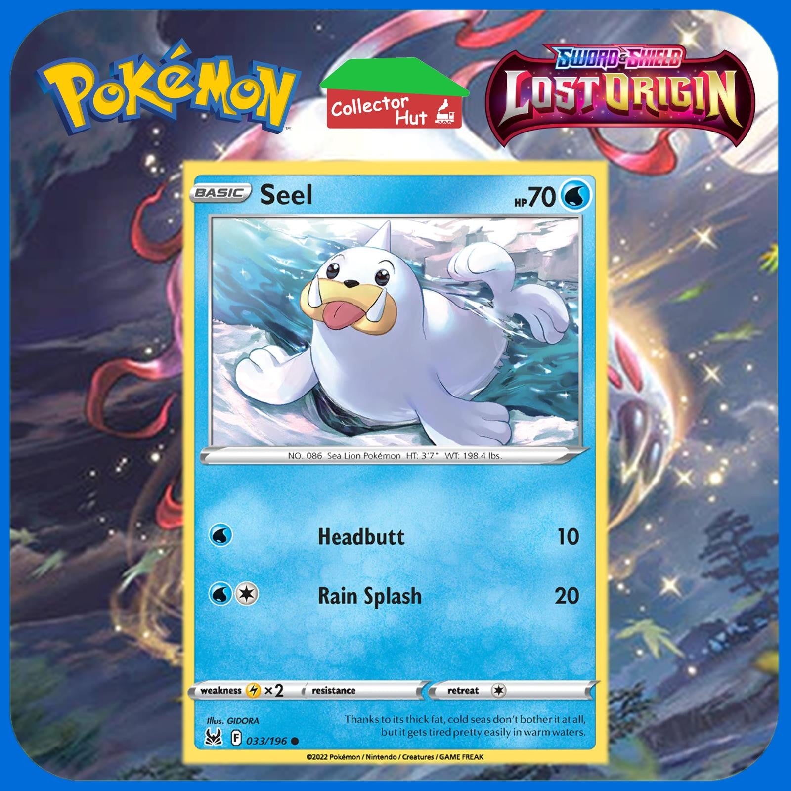 Pokémon Sword & Shield Lost Origin BASE Trading Cards FRESH MINT You Choose