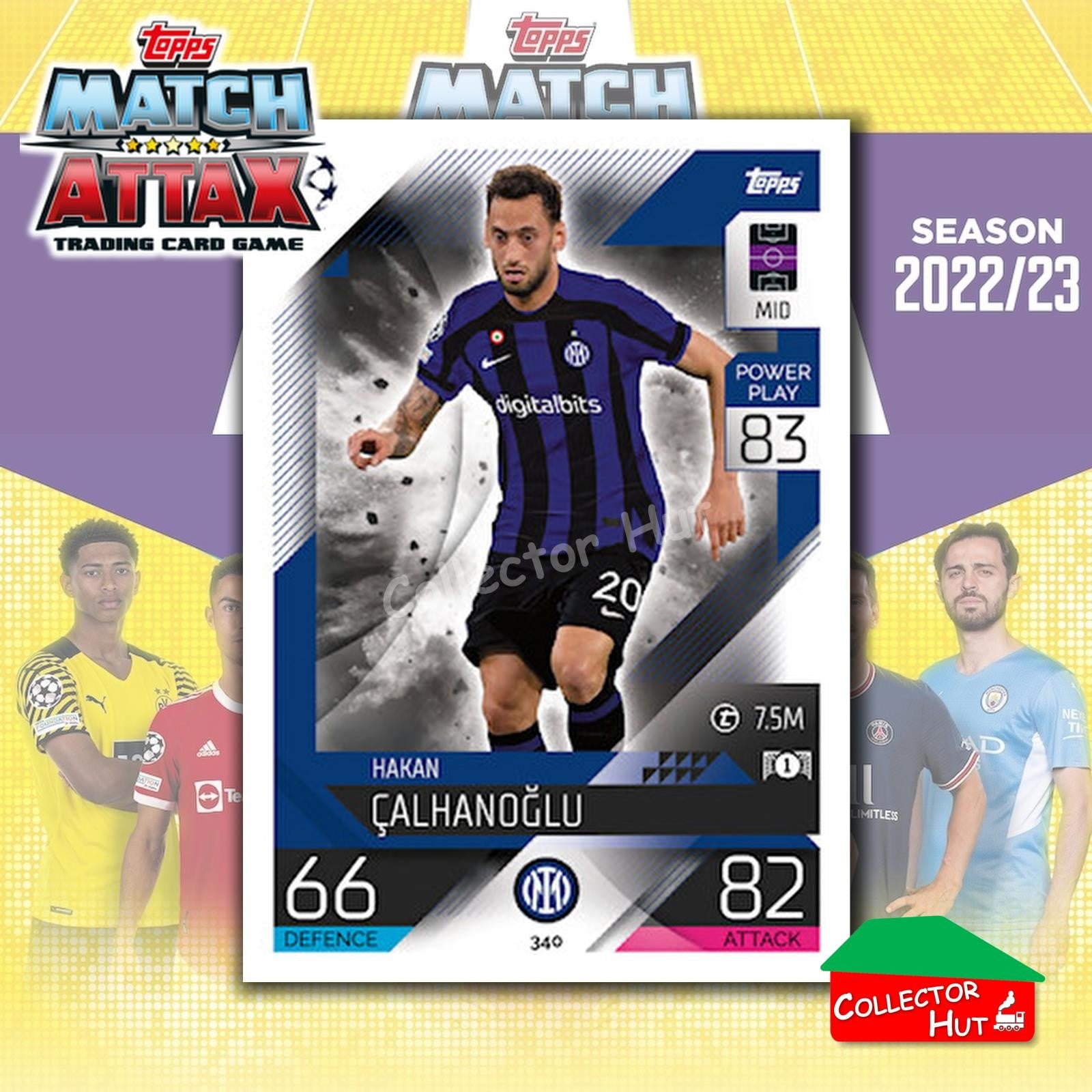 Topps Match Attax Europa Champions League 2022/23 TCG Trading Cards Base 190-387