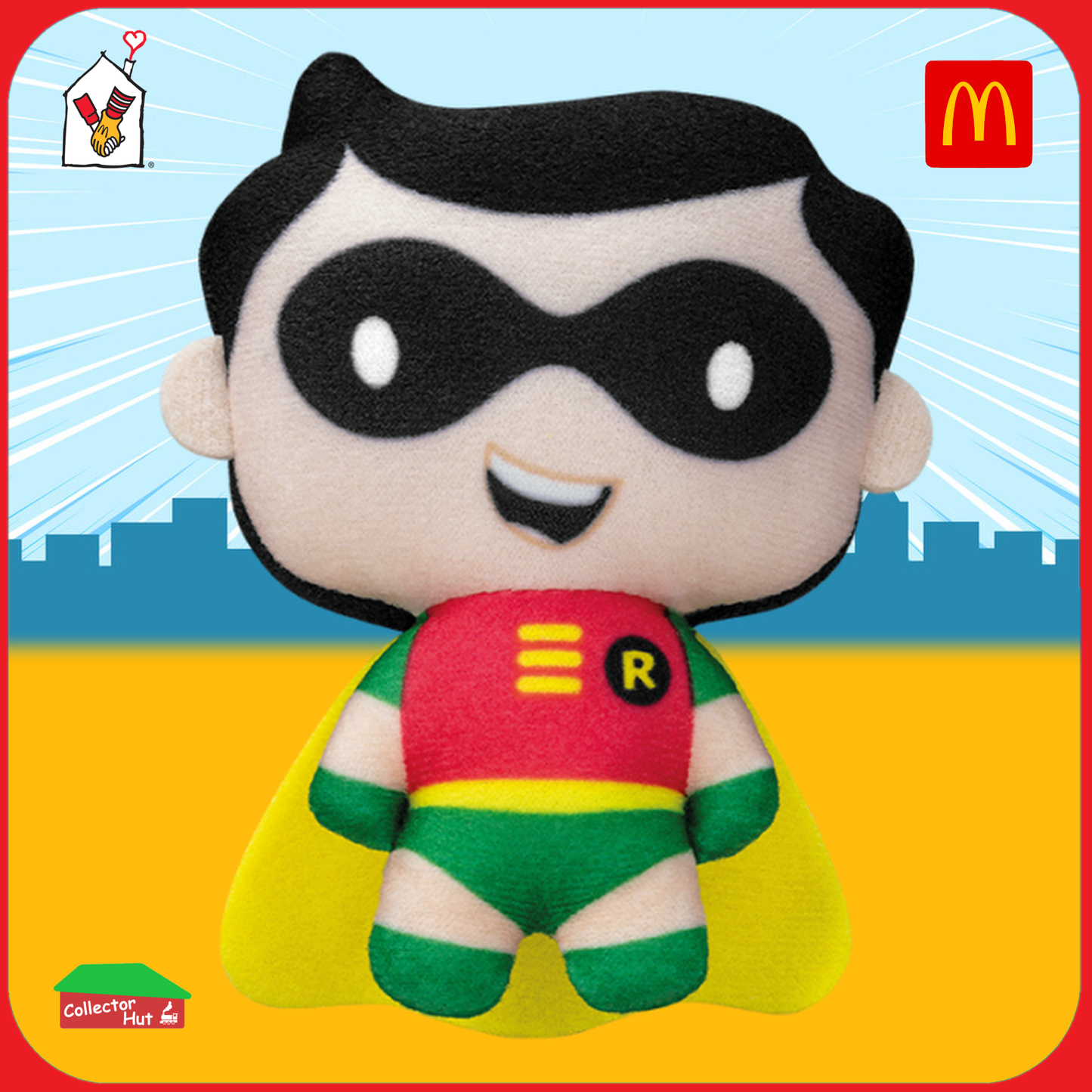 McDonald's Happy Meal DC Super Heroes, Super-Villains, Super Pets Plush Toys