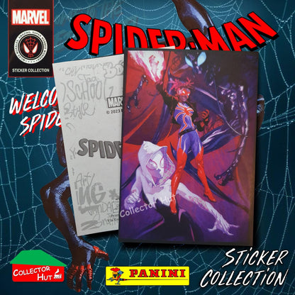 Panini Spider-Man Spider-Verse 2023 Collection Sticker Singles #1-163 & F1-30