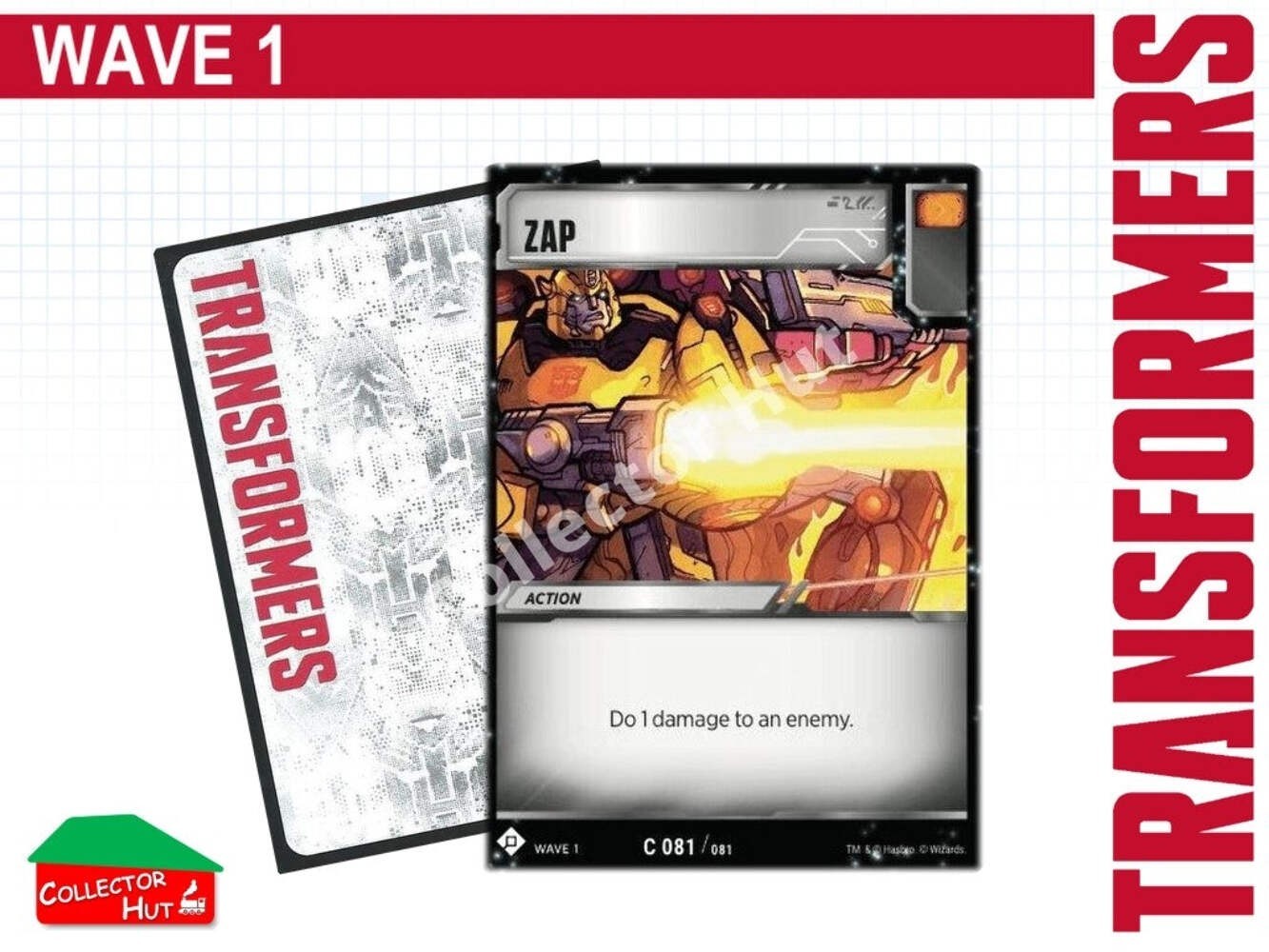 Transformers TCG Wave 1 BATTLE Cards Common/Uncommon