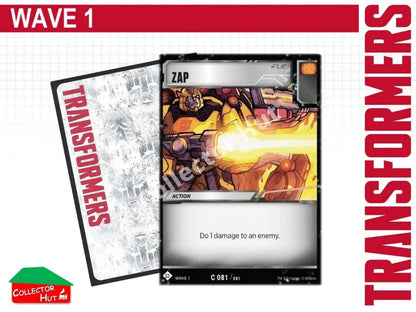 Transformers TCG Wave 1 BATTLE Cards Common/Uncommon