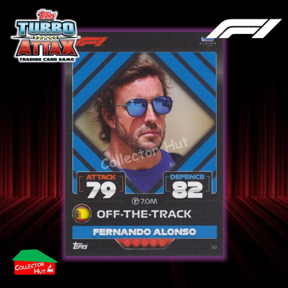 Topps Turbo Attax Formula 1 F1 2022 #1-131 Base Cards YOU CHOOSE
