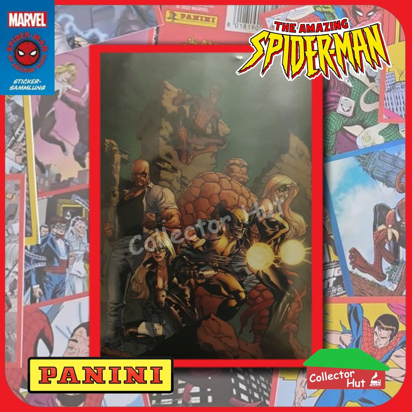 Panini The Amazing Spider-Man 60th Anniversary Sticker Collection Singles
