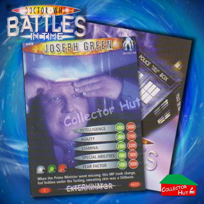 DOCTOR WHO Battles in Time #1-139 EXTERMINATOR RARE & COMMON Cards YOU CHOOSE