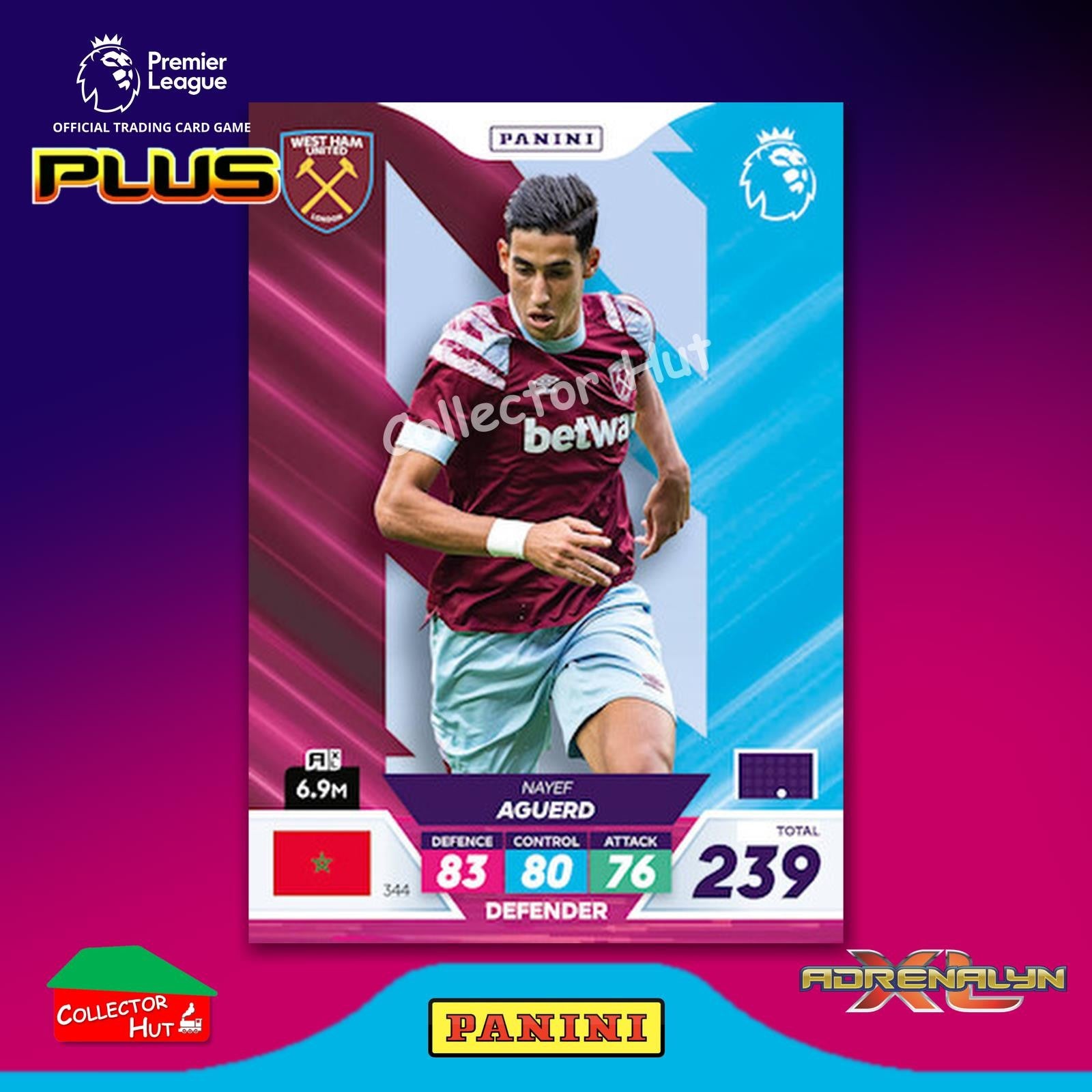Panini Premier League Adrenalyn XL PLUS 2023 2022/23 Base Cards #190 - #369