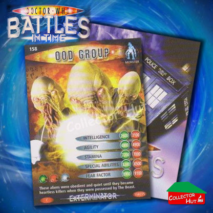 DOCTOR WHO Battles in Time #140-275 EXTERMINATOR RARE & COMMON Cards YOU CHOOSE
