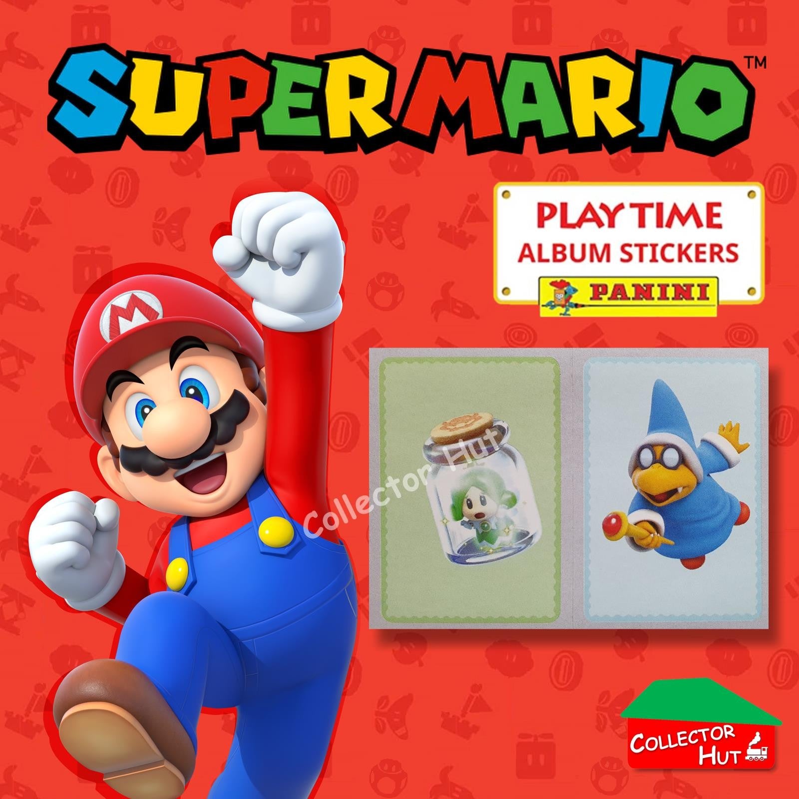 Panini Super Mario Playtime Sticker Collection Singles