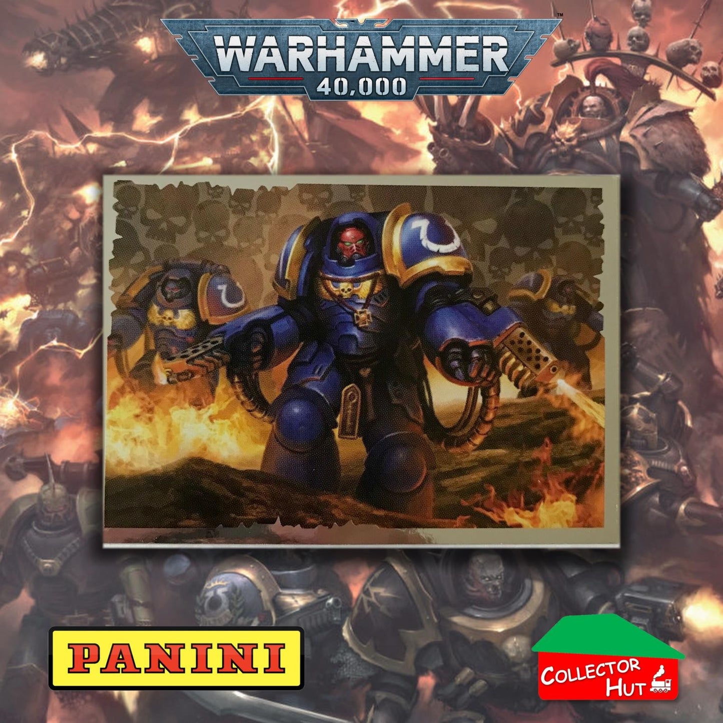 PANINI Warhammer 40,000 Warriors of the Emperor Stickers You Choose