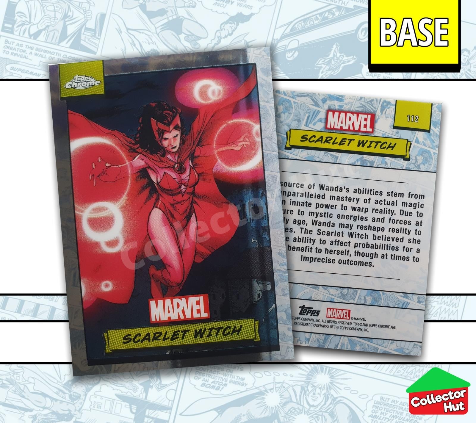 Marvel Topps Chrome 2024 Base Card Collection 1-150 YOU CHOOSE