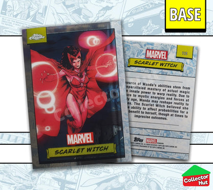 Marvel Topps Chrome 2024 Base Card Collection 1-150 YOU CHOOSE