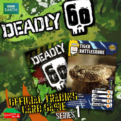 CBBC Deadly 60 Season 1 + 2 Trading Cards  Choose Your Cards