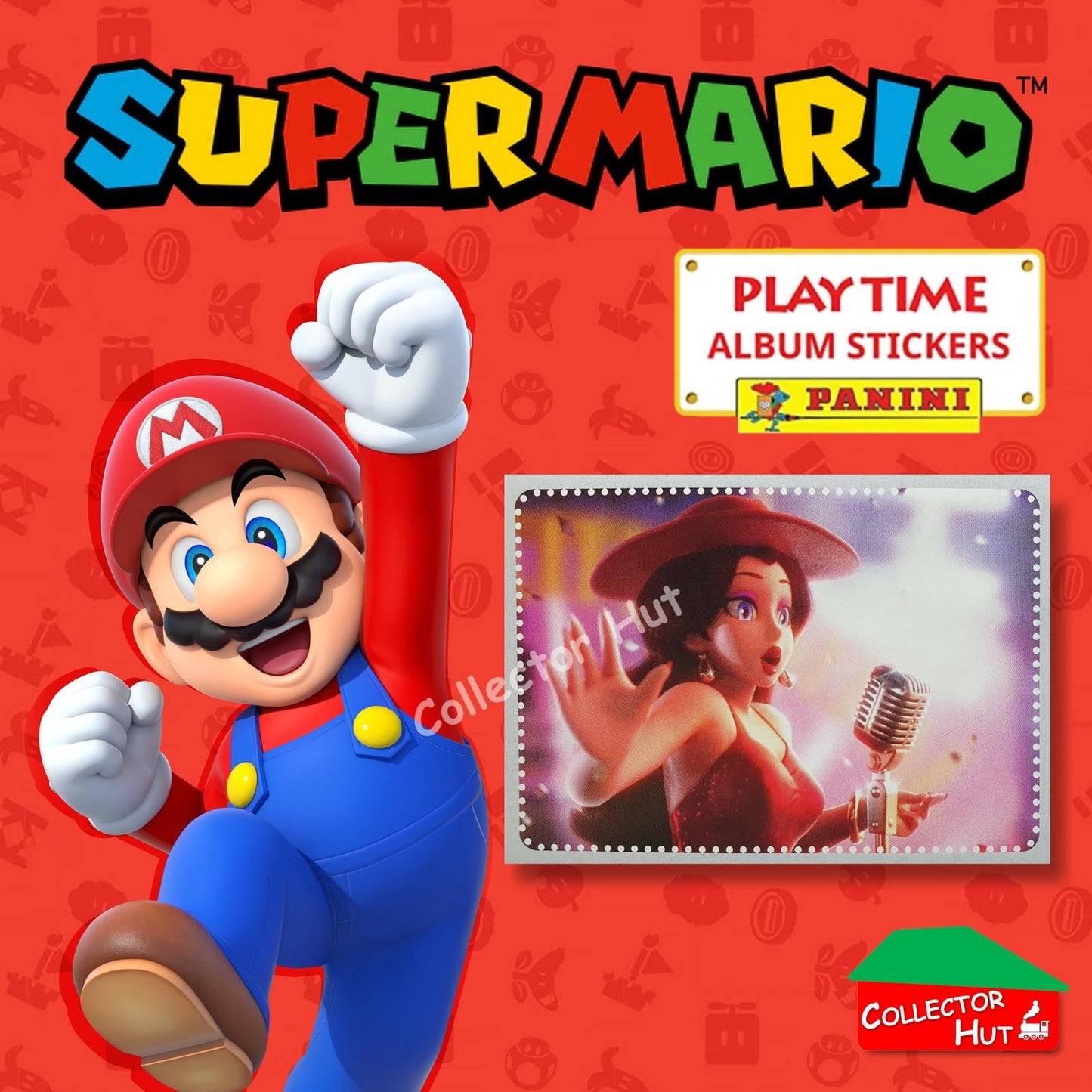 Panini Super Mario Playtime Sticker Collection Singles