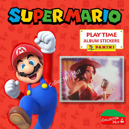 Panini Super Mario Playtime Sticker Collection Singles