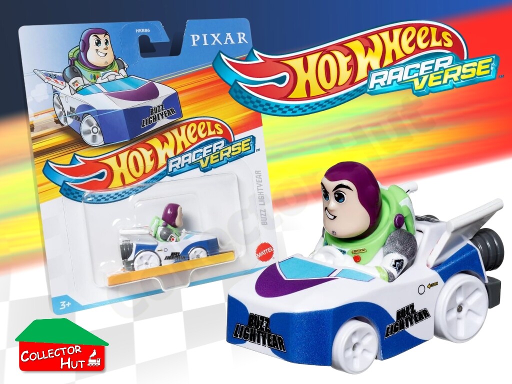 Hot Wheels RacerVerse Racer Verse Die Cast Character Race Cars