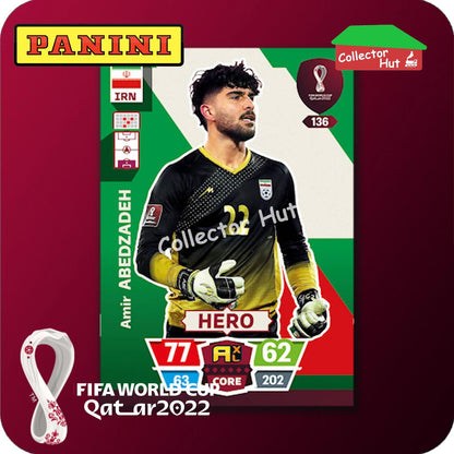 Panini Adrenalyn XL Qatar World Cup 2022 Trading Cards BASE SET #28-144