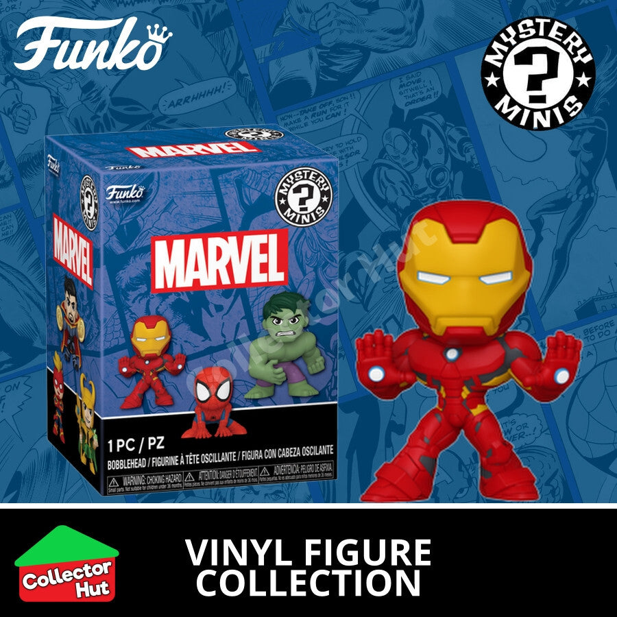 Funko Marvel Avengers Classics Mini Mystery Bobblehead Figures YOU CHOOSE