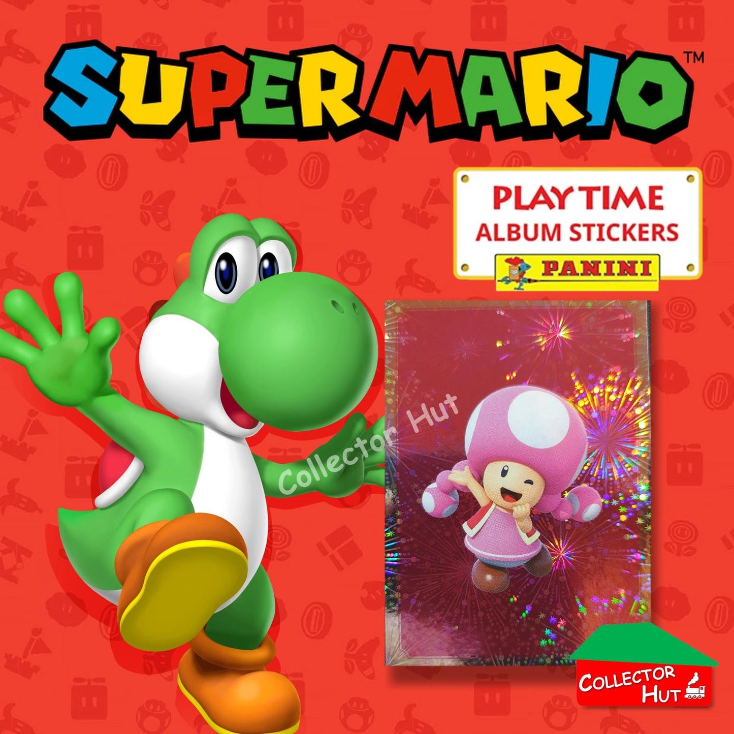 Panini Super Mario Playtime Sticker Collection Singles