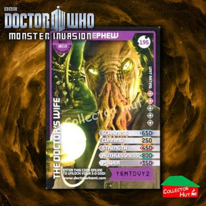 DOCTOR WHO Monster Invasion SUPER & ULTRA RARE Cards YOU CHOOSE