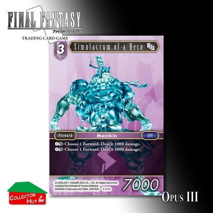 Final Fantasy Trading Card Game OPUS III 3 FOIL CARDS You Choose