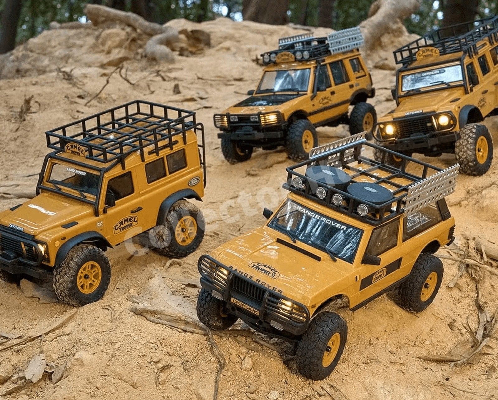 FMS FCX24M Land Rover 1:24 Rock Crawler Camel Trophy Edtion LICENSED