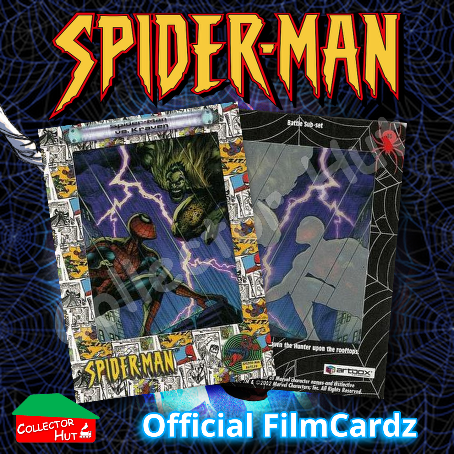 Marvel Spider-Man 2002 Artbox FilmCardz Choose Your Card!