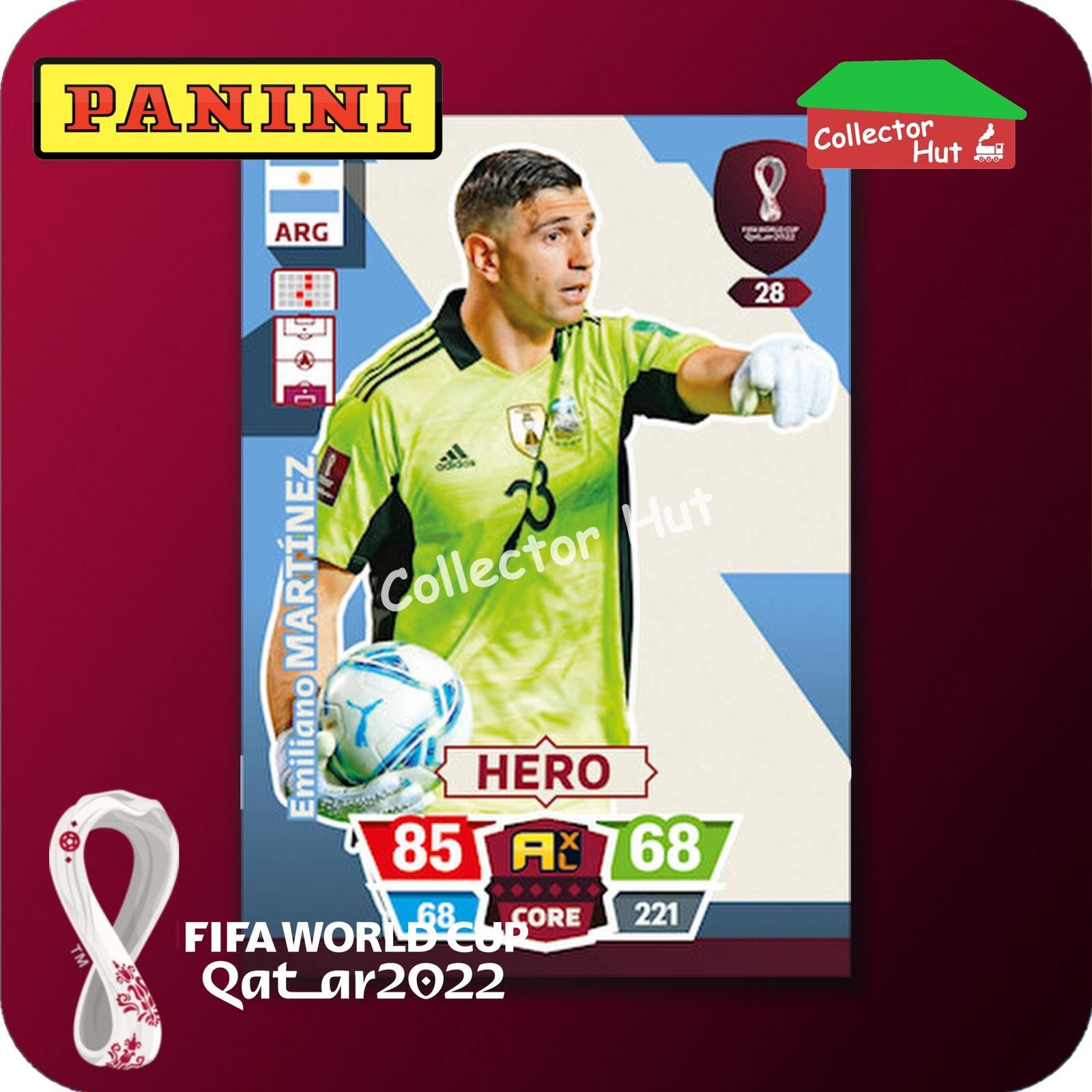 Panini Adrenalyn XL Qatar World Cup 2022 Trading Cards BASE SET #28-144