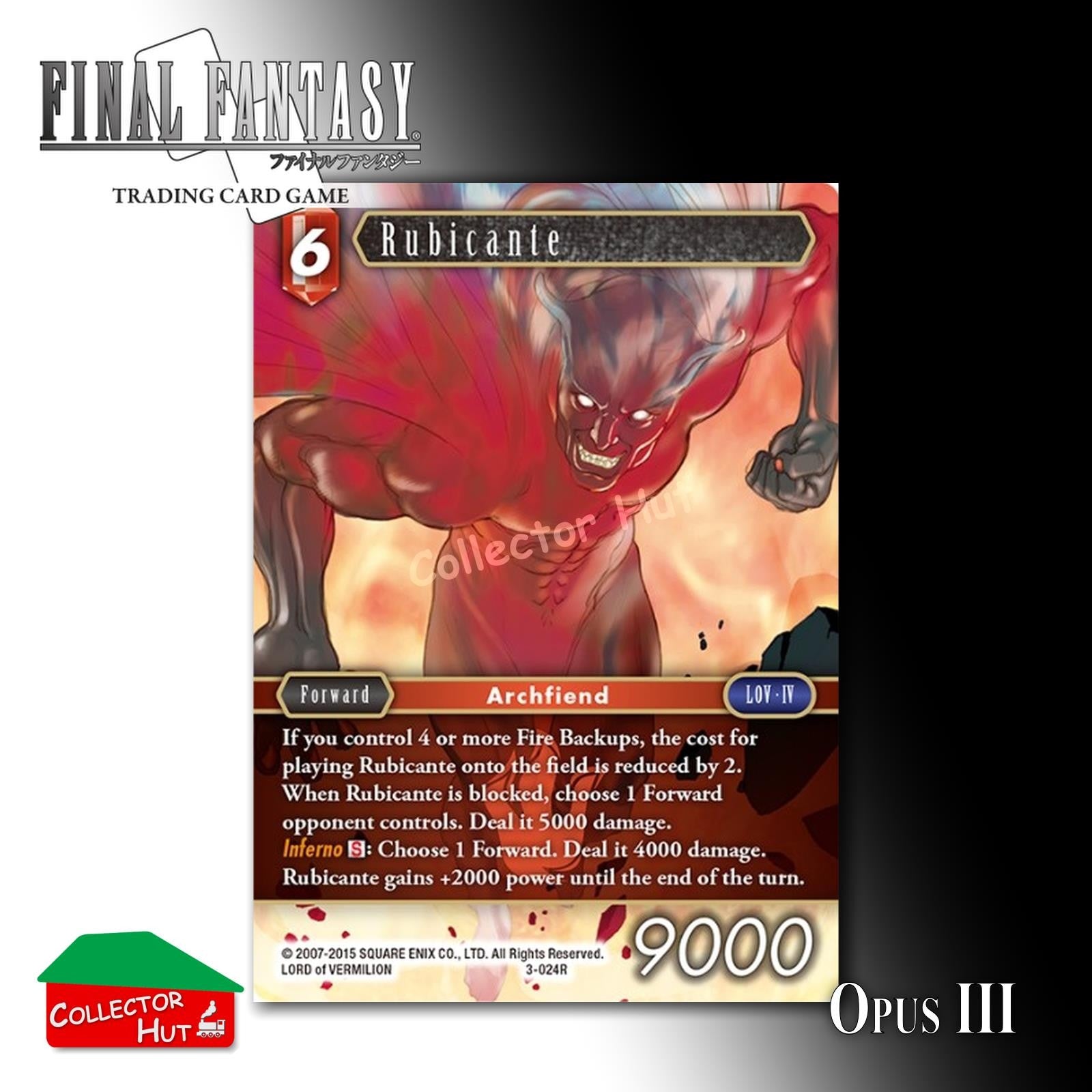 Final Fantasy Trading Card Game OPUS III 3 FOIL CARDS You Choose