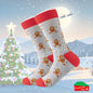 CHRISTMAS SOCKS Cotton Blend Anti-Odor Unisex Crew Socks CUSTOM Gift Set