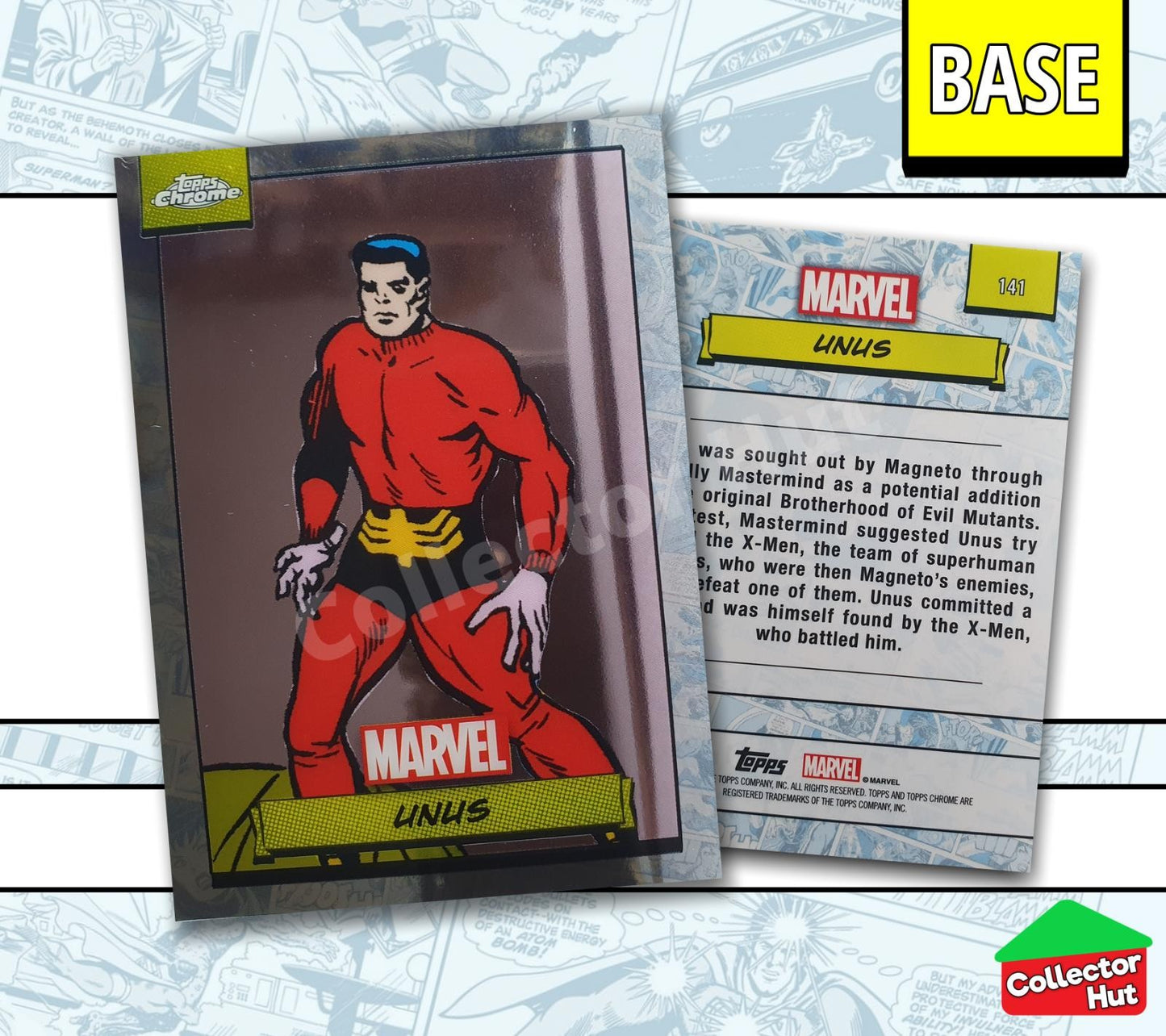 Marvel Topps Chrome 2024 Base Card Collection 1-150 YOU CHOOSE