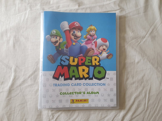 PANINI Super Mario Trading Cards COMPLETE BASE SET with Puzzle Cards