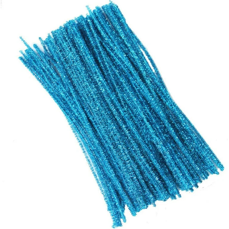 Chenille Craft Stems Pipe Cleaners 20pcs 30cm x 6mm Long Flexible Craft Supplies