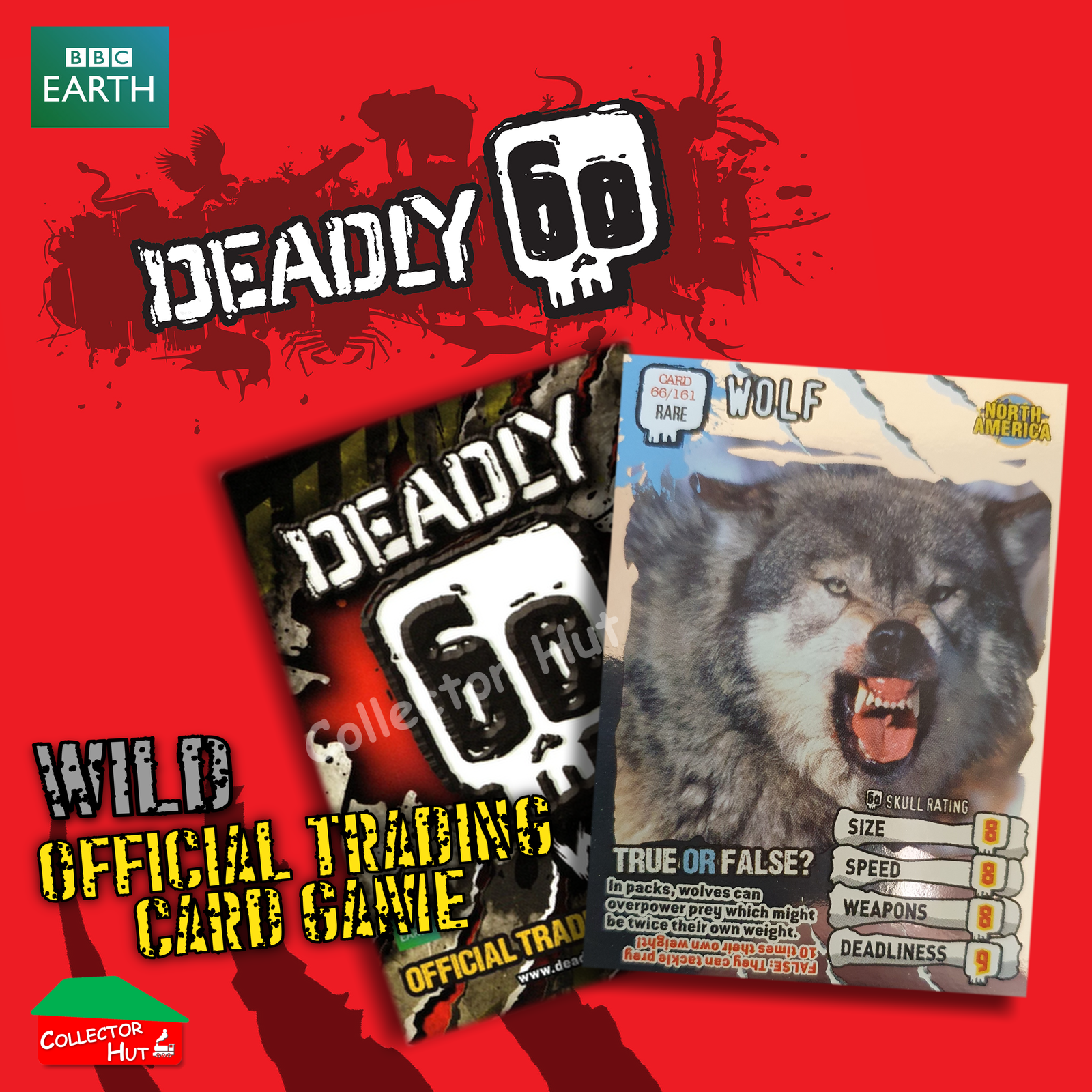 CBBC Deadly 60 Season 1, 2 & Wild FOIL RARE LIMITED Trading Cards
