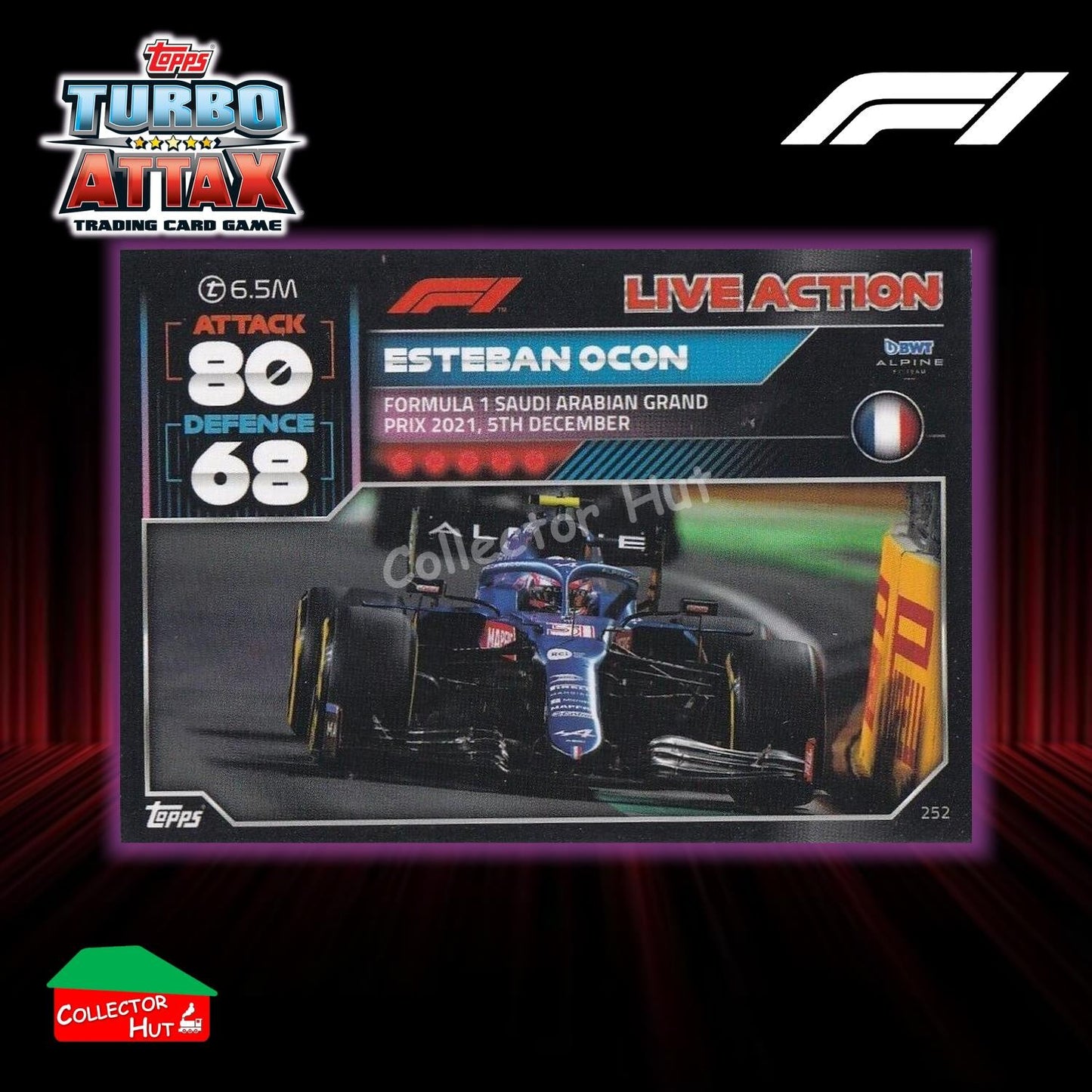 Topps Turbo Attax Formula 1 F1 2022 #136-279 Base Cards YOU CHOOSE