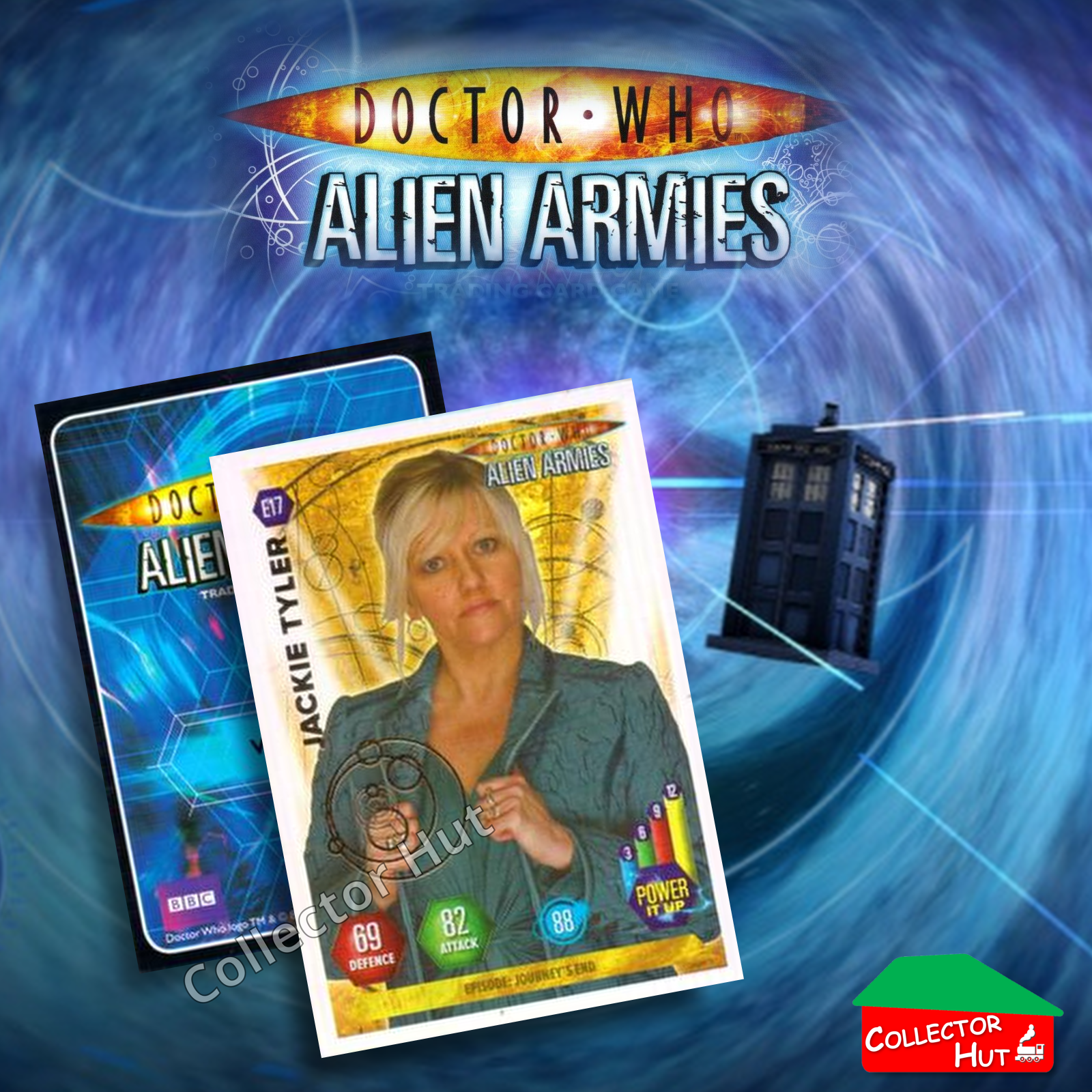 DOCTOR WHO Alien Armies Trading Cards Glitter Super Emboss Foil Cards