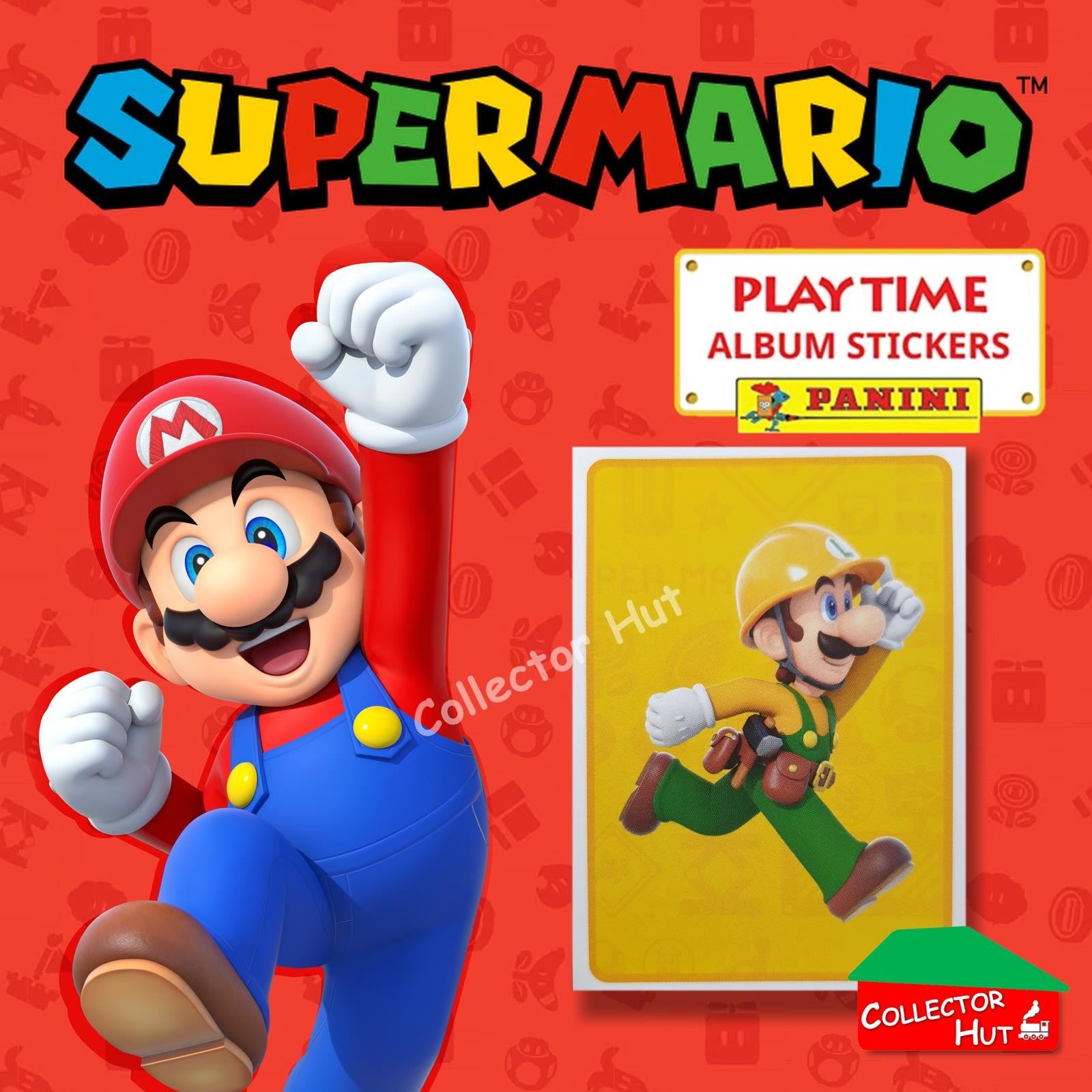 Panini Super Mario Playtime Sticker Collection Singles