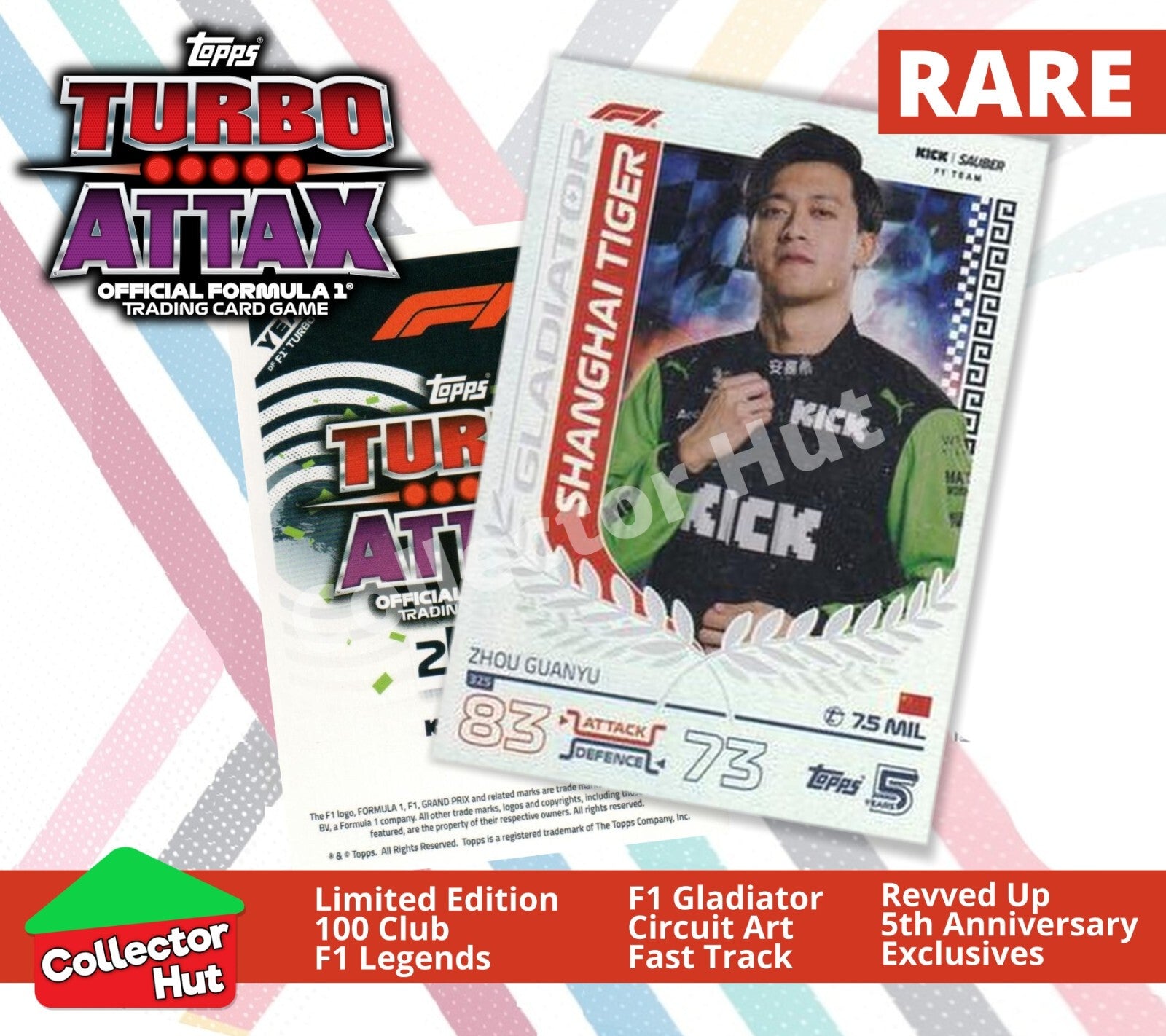 Topps Turbo Attax Formula 1 F1 2024 #313-344 RARE Limited Cards YOU CHOOSE