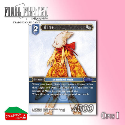 Final Fantasy Trading Card Game OPUS I Singles You Choose