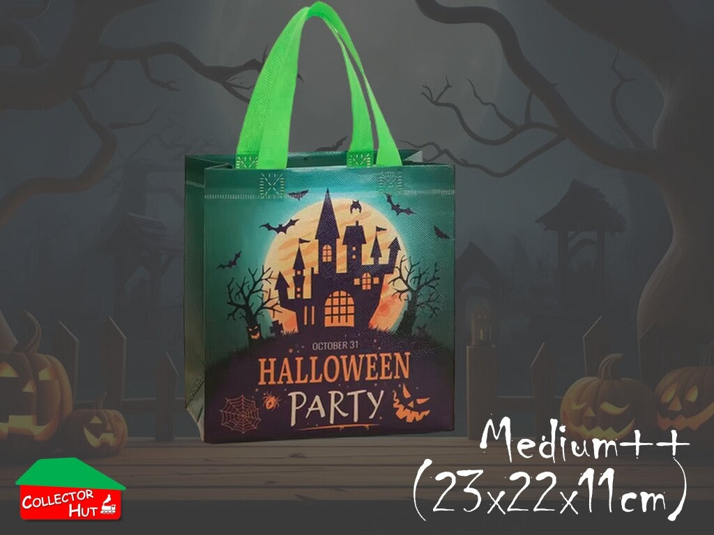 Halloween Novelty Tote Bags Trick or Treat Fabric Choose a Pattern