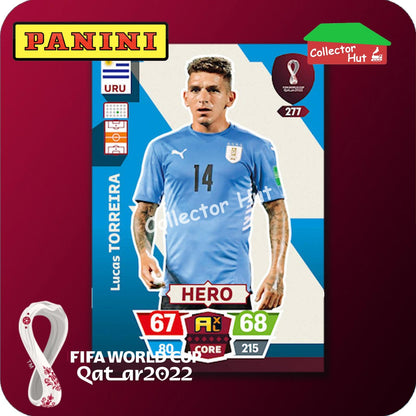 Panini Adrenalyn XL Qatar World Cup 2022 Trading Cards BASE SET #145-288