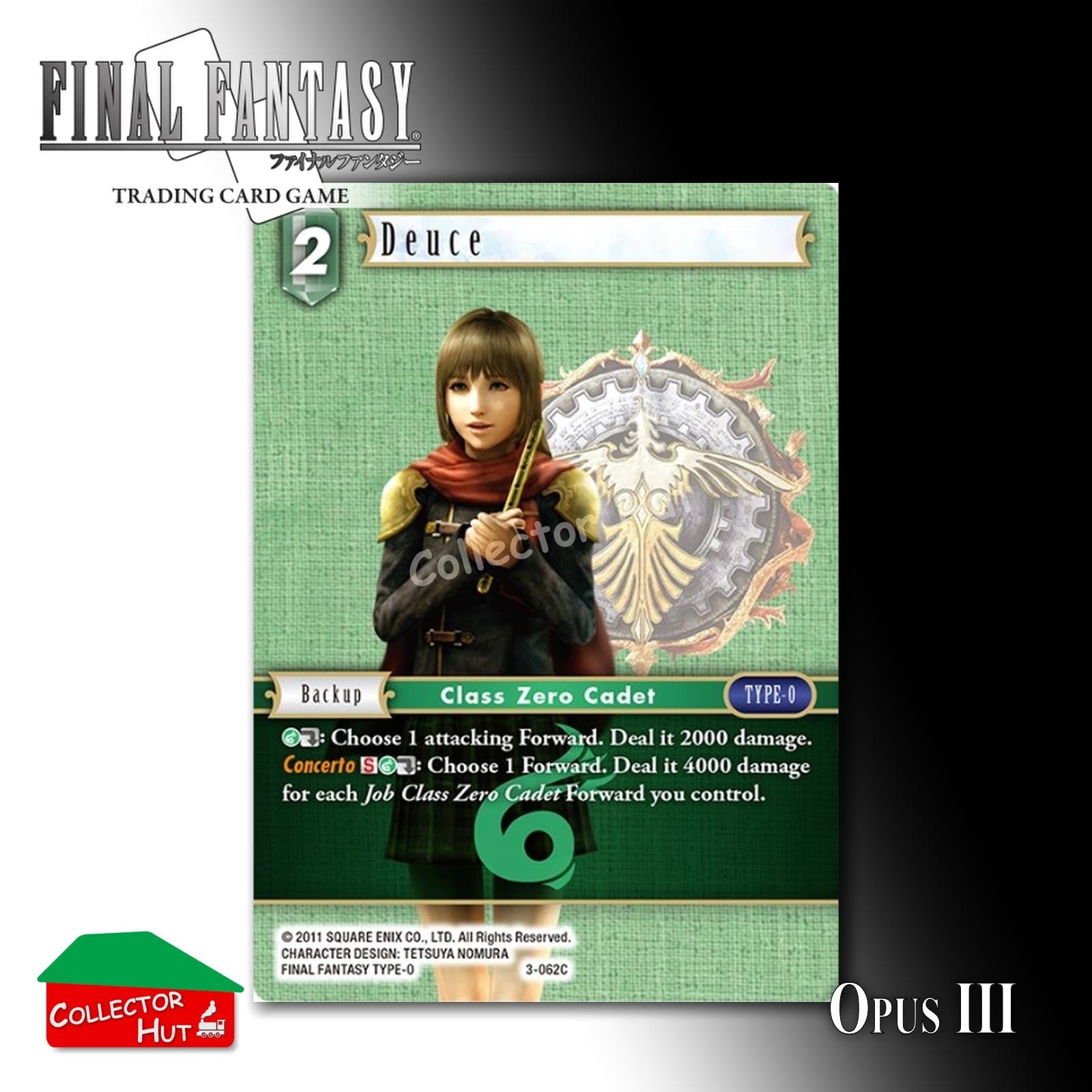 Final Fantasy Trading Card Game OPUS III 3 Singles You Choose