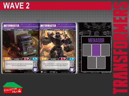 Transformers TCG CHARACTER Trading Cards All Waves