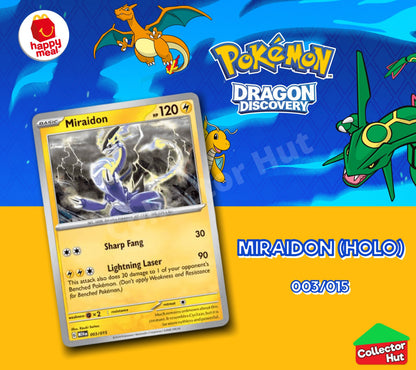 McDonalds Pokémon 2025 Dragon Discovery Card Collection Happy Meal