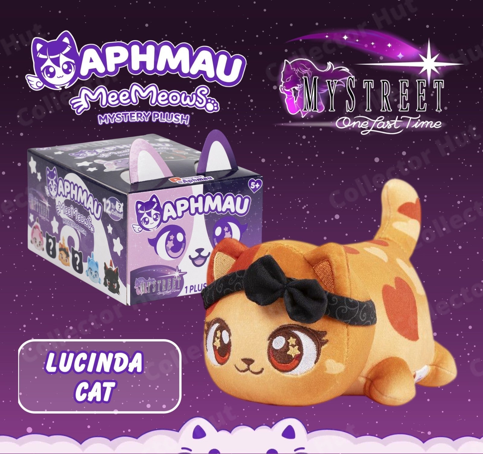 Aphmau MeeMeows Mystery 6" Plush Toys MY STREET Limited Edition IDENTIFIED