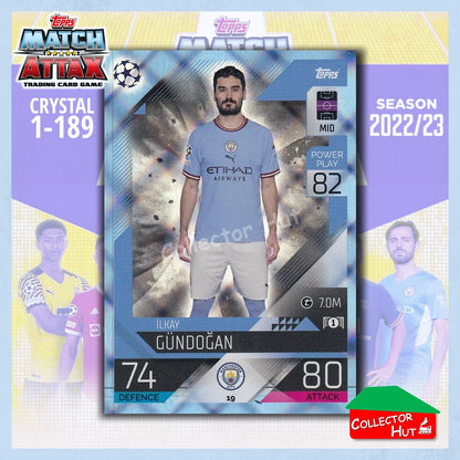 Topps Match Attax Europa Champions League 2022/23 Crystal Parallel Cards 1-189