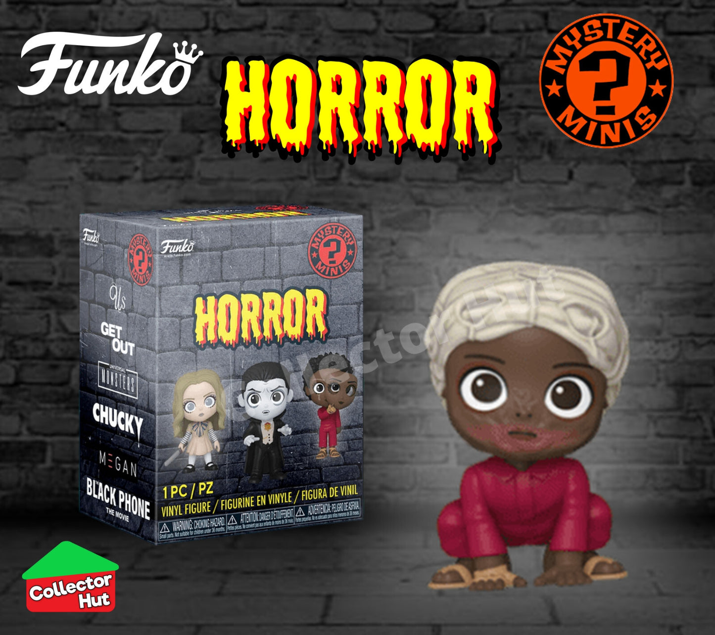 Funko Horror Film Mystery Mini Figures Universal Pictures IDENTIFIED