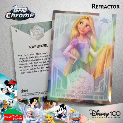 Disney 100 Topps Chrome 2023 REFRACTOR Cards 1-100 Pick Singles