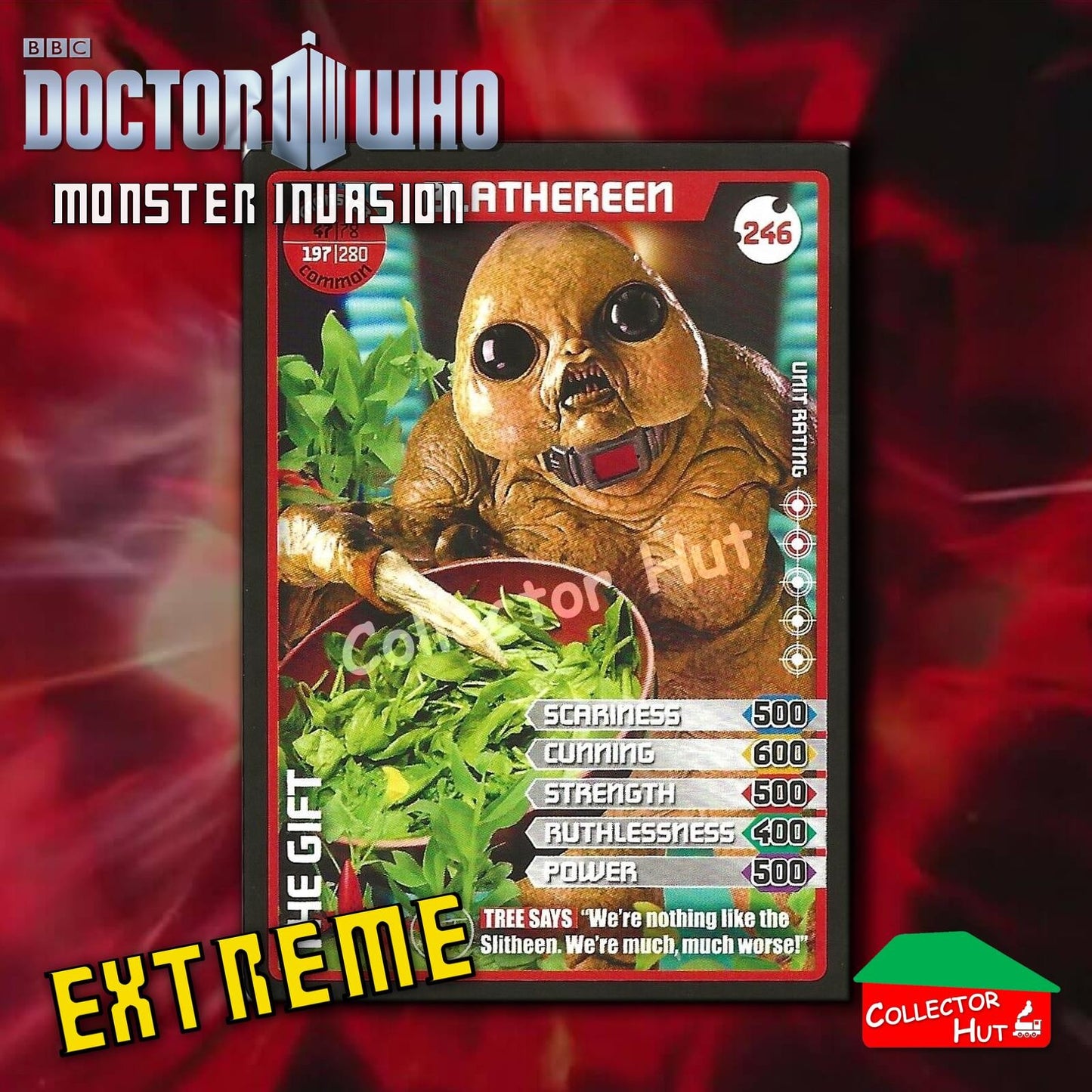 DOCTOR WHO Monster Invasion EXTREME Cards 166-344 New Fresh & Sleeved YOU CHOOSE