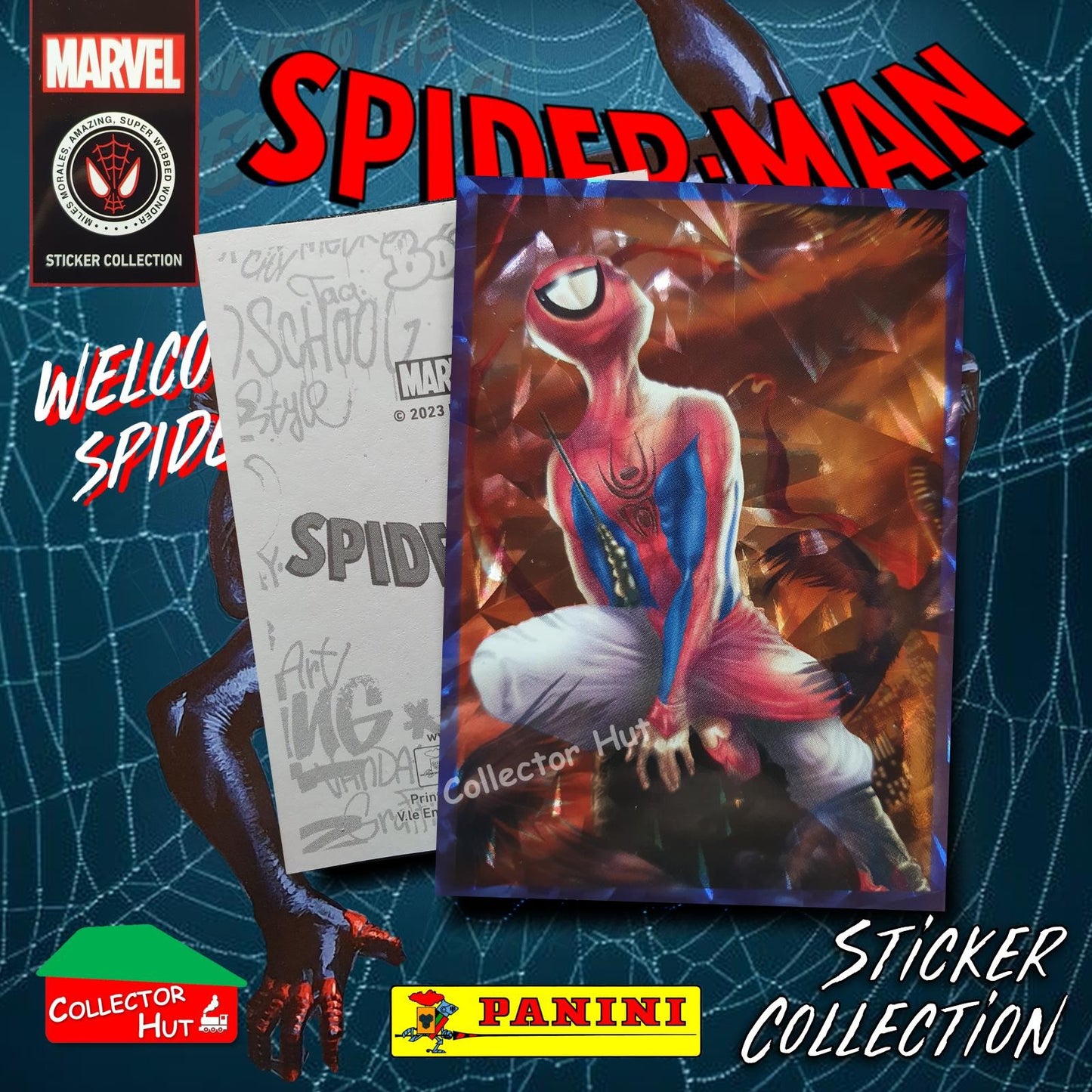 Panini Spider-Man Spider-Verse 2023 Collection Sticker Singles #1-163 & F1-30